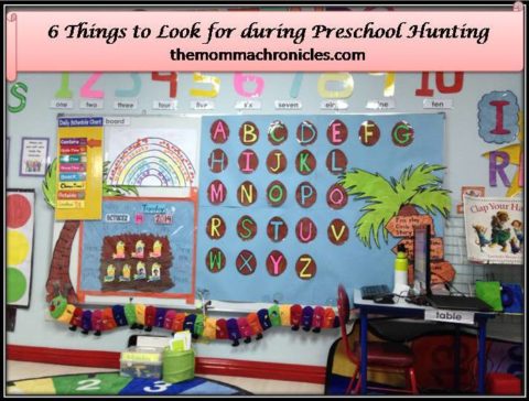 Preschool Hunting: 6 Things You Need to Consider when Looking for a ...