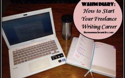 WAHM Diary: 8 Tips to Start Your Freelance Writing Career at Home