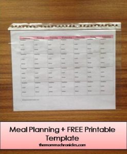 Meal Planning 1