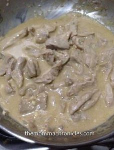 Pork Stroganoff 2