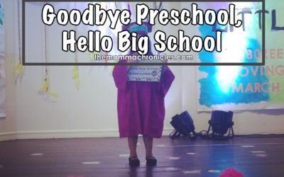 On Saying Goodbye to Preschool and Hello to Big School