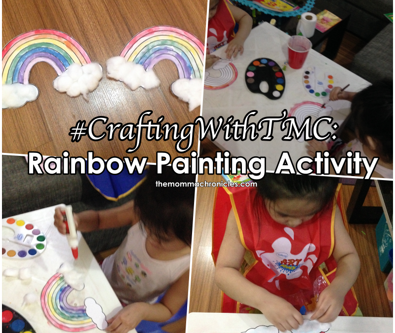 #CraftingWithTMC: Rainbow Painting Activity