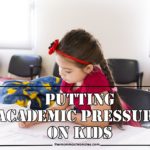 Academic pressure on kids