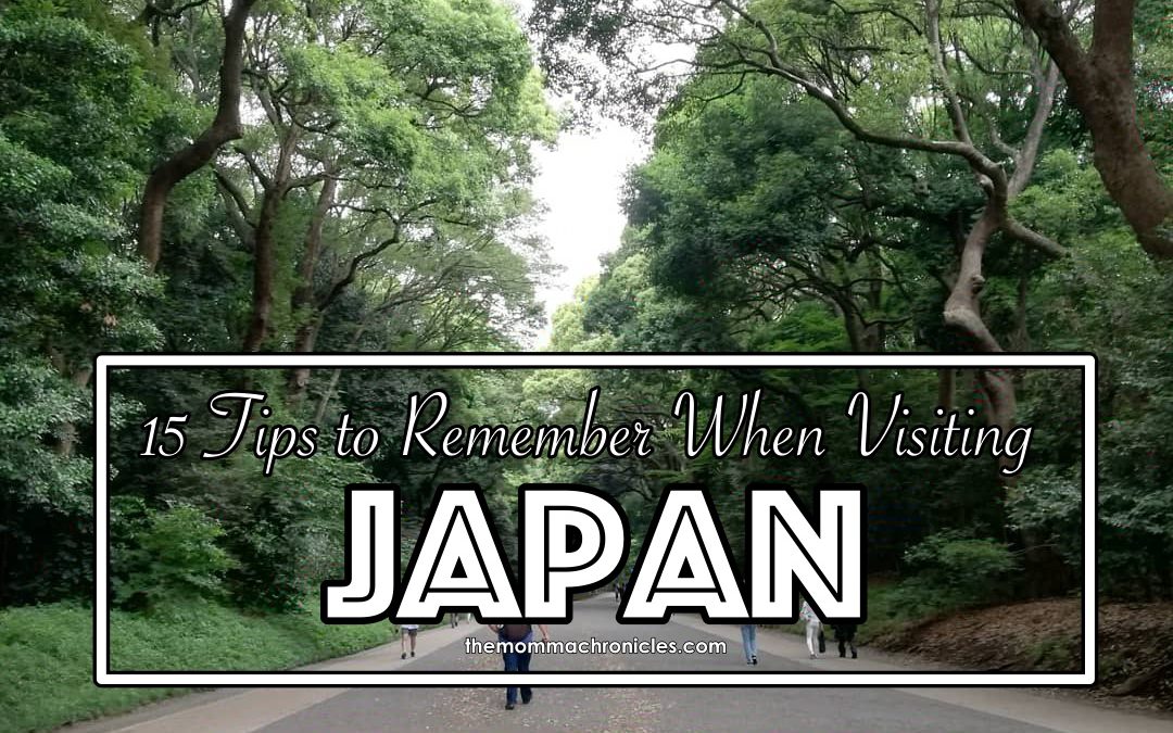 15 Things to Remember when Going to Japan