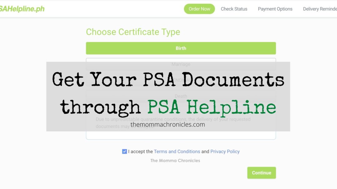 Get Your Civil Registry Documents Anytime, Anywhere Through PSA